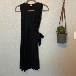 JW BLACK TIE TANK TOP DRESS {XS}